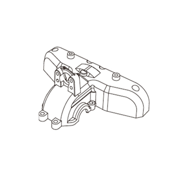 MJX Hintere Getriebeabdeckung / MX-14190
