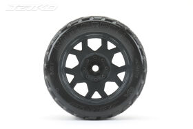 JETKO EX Tyre King Cobra Belted XMT Black Wheel TRX Xmaxx...