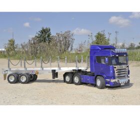 TAMIYA 1:14 RC Flachbett-Auflieger Bausatz / 300056306