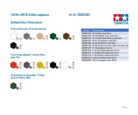 TAMIYA 1:48 Brit. M10 IIC Achilles Jagdpanzer / 300032582