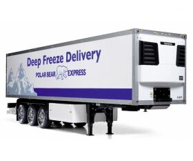 1:14 RC 3-Achs-Kühlauflieger Bausatz / 300056319