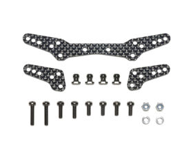 DT-04 Carbon Dämpferbrücken-Set vo/hi / 300022094