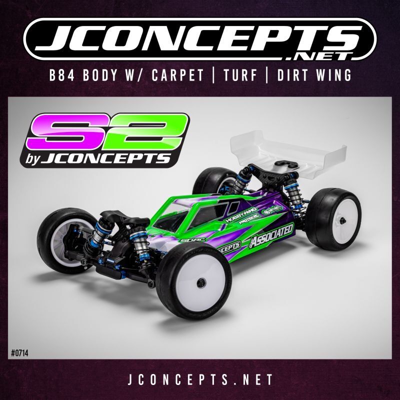 JConcepts Assciated B84 S2 Karosserie light-weight / JC-0714L