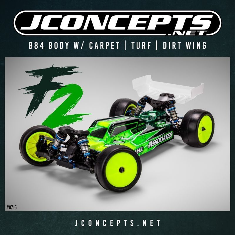 JConcepts Assciated B84 F2 Karosserie light-weight / JC-0715L