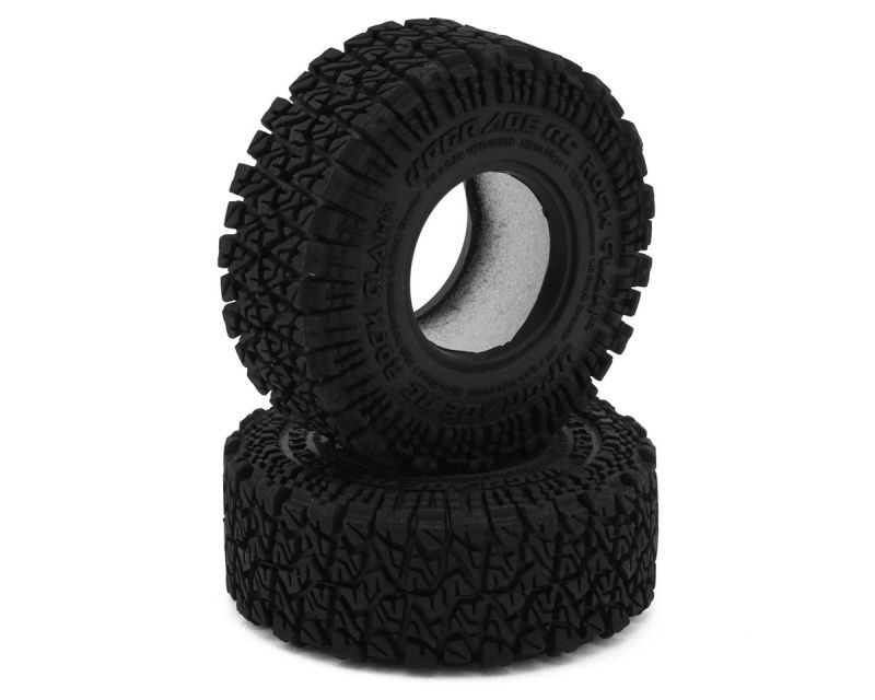 UpGrade RC für Micro Crawler Micro Rock Claw XL A/T 1.0 Class 1 Tires (2) (57mm OD) / UPG-10016