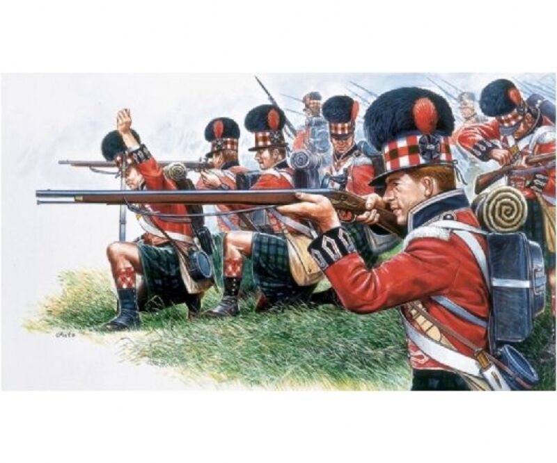 ITALERI 1:72 Hochland-Infanterie Napol. Kriege / 510006004