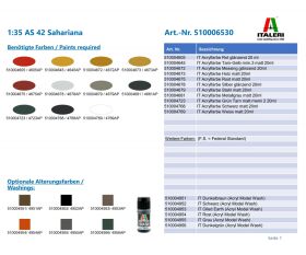 ITALERI 1:35 AS 42 Sahariana / 510006530