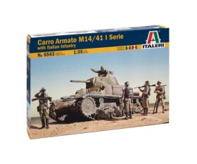 ITALERI 1:35 M14/41 with Italian Infantry / 510006543
