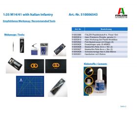 ITALERI 1:35 M14/41 with Italian Infantry / 510006543