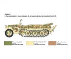 ITALERI 1:35 Sd.Kfz.10 Demag D7 w/German Paratr. / 510006561