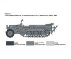 ITALERI 1:35 Sd.Kfz.10 Demag D7 w/German Paratr. / 510006561