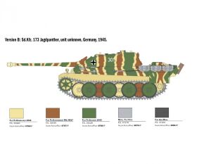 ITALERI 1:35 Sd.Kfz.173 Jagdpanther+winter crew / 510006564