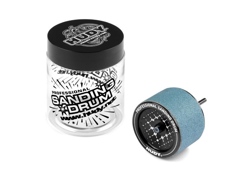 HUDY PROFESSIONAL ALU SANDING DRUM WITH P120 GRAIN - MEDIUM / HUD102580