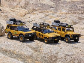 FMS Land Rover Defender FCX10 1:10 gelb - RS 2.4GHz