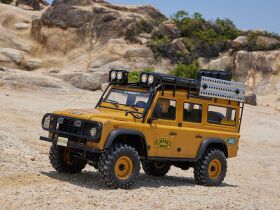 FMS Land Rover Defender FCX10 1:10 gelb - RS 2.4GHz
