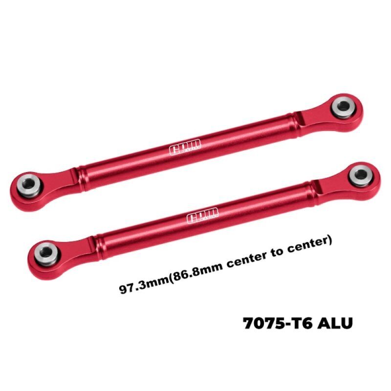 GPM TRAXXAS 1/8 Jato 4x4 & VXL Alu Spurstange hinten rot / GPMTJ162R