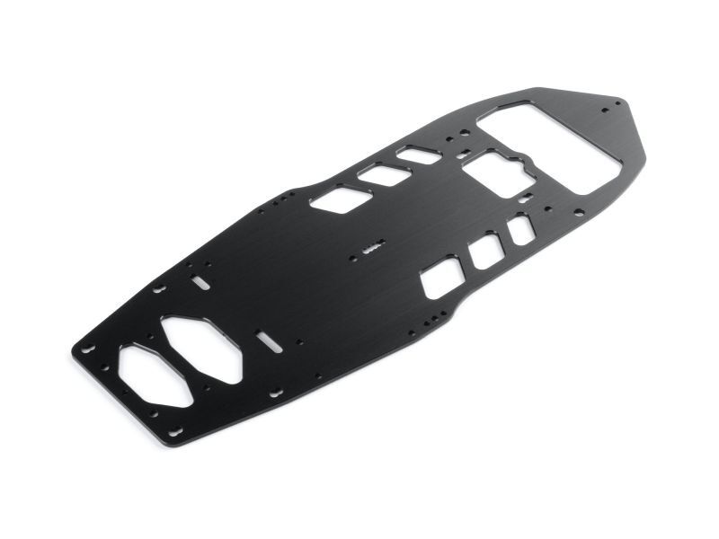 XRAY X12 ALU 1-PIECE CHASSIS FOR FLOATING SERVO -  2.0MM - SWISS / XRA371124