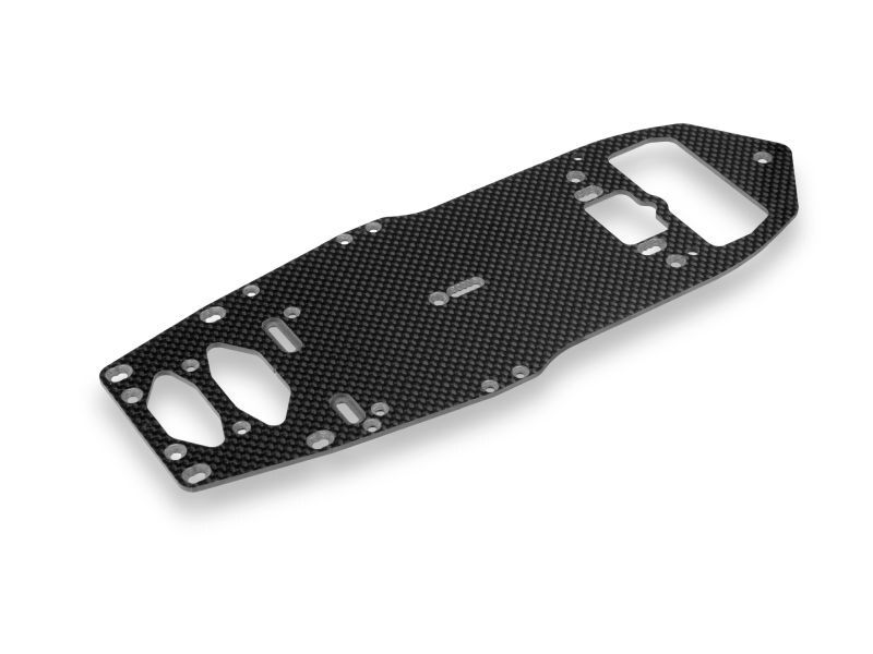 XRAY X12 CARBON 1-PIECE CHASSIS FOR FLOATING SERVO - 2.0MM / XRA371126
