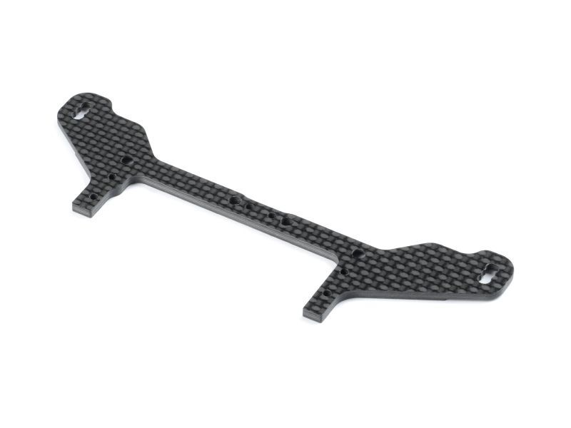 XRAY X12 CARBON ADJUSTABLE REAR POD LOWER PLATE FOR 1-PIECE CHASS / XRA371170