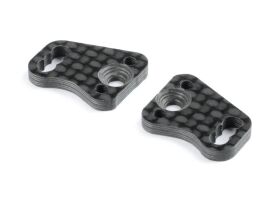 XRAY X12 CARBON PLATE FOR SIDE LINK WITH 2 PINS (L+P) /...