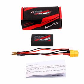 GENS ACE GensAce Mini 1:28 LiPo 2S HV 2.0 7.6V-400-60C(JST) 44x23x12mm 19g / GEA4002S60D2