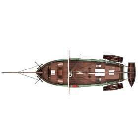 modell-tec Goja Forschungsschiff 1:50 Bausatz / 24533