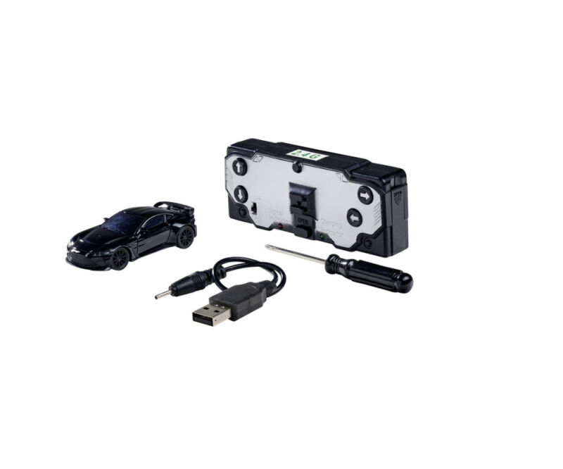 Carson 1:60 Nano Racer Aston Martin V12 Vantage schwarz / 500404339