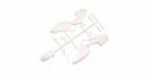 KYOSHO Anbauteile hinten Kyosho Hanging-On Racer Yamaha YZR500 / K.GPB106