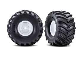 TRAXXAS Xmaxx-MT Reifen auf Felge weiß Terra Groove...