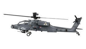 AMEWI / Apache AH-64D CP Helikopter 6G/3D RTF grau / 25369