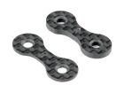 XRAY X4 REAR ROLL-CENTER CARBON SPACER 1+2MM (1+1) / XRA302124