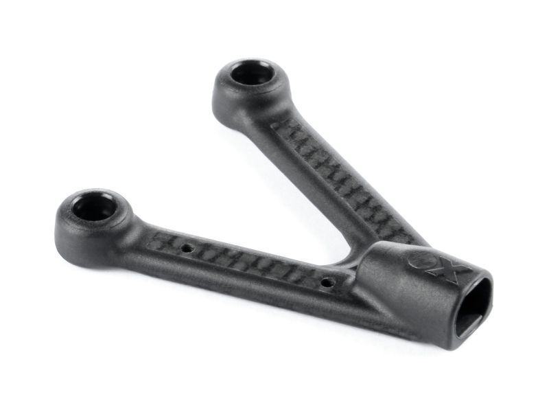 XRAY X4 CFFT UPPER ARM - V SHAPE - SOFT - FL/RR / XRA302145-S
