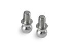 XRAY ANTI-ROLL BAR STEEL BALL END 3.8MM WITH 2.5x4MM THREAD (2) / XRA302434