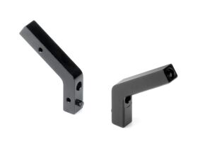 XRAY X4 ALU SHOCK HOLDER REAR FIXED FOR UNI BULKHEADS (2)...