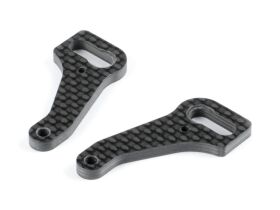 XRAY X4 CARBON REAR ARS PLATE (L+R) / XRA303381