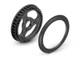 XRAY COMPOSITE PULLEY 38T FOR ALU SOLID AXLE / XRA305168