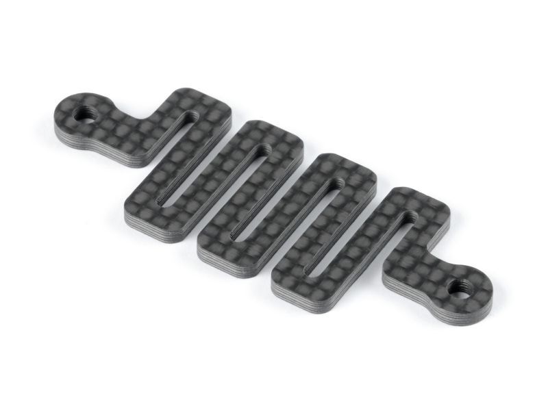 XRAY X8 CARBON FRONT UPPER WAVE BRACE / XRA346140