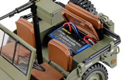 AMEWI / Jeep Willys MB Scale Crawler 4WD 1:14 RTR grün / 22737