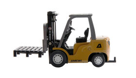 AMEWI / Mini-Gabelstapler aus Metall, mit Anhänger, proportional 8-Kanal 1:64 RTR / 22745