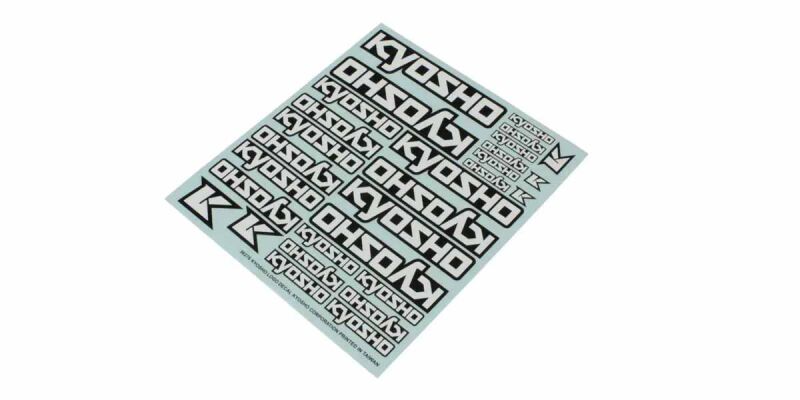KYOSHO Dekorbogen Kyosho Logo (235x210mm) / K.36276B