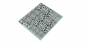 KYOSHO Dekorbogen Kyosho Logo (235x210mm) / K.36276B