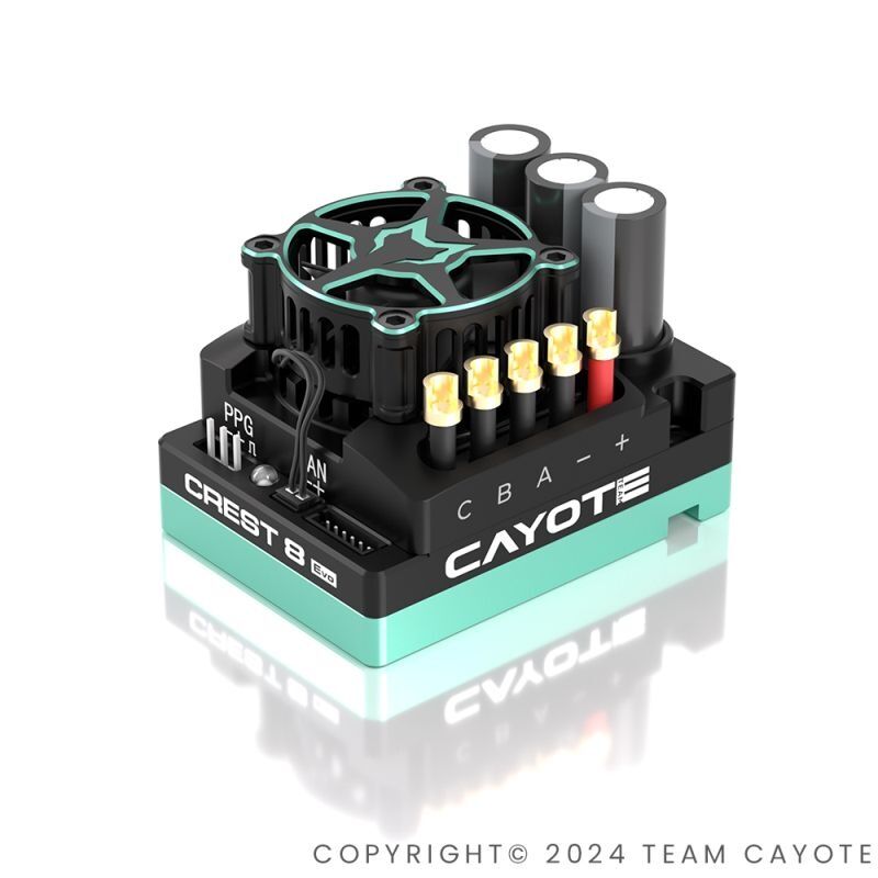 CAYOTE Racing ESC CREST 8 Evo / CYEA10802