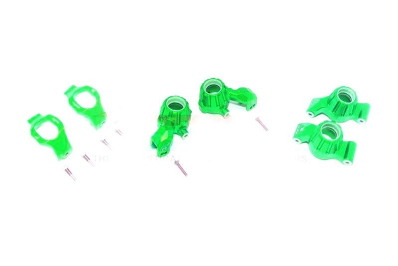 GPM TRX Maxx, Maxx Slash Alu Lenkhebel, C-Träger vo und Rädträger hi +KT grün / GPMTXMS192122NG