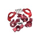 Alu Lenkhebel, C-Träger vo und Rädträger hi +KT rot / GPMTXMS192122NR