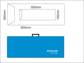 Pichler Flächenschutztaschen Sky Team 800 x 300 mm (VE=1 Paar) / 17700