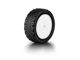 HUDY 1/10 OFF-ROAD PRE-GLUED TIRE 4WD FRONT CARPET - 101...