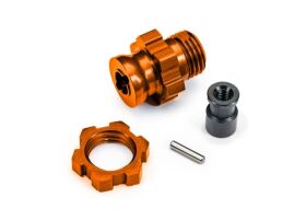 17mm Radmitnehmer & Muttern orange (1) (für...