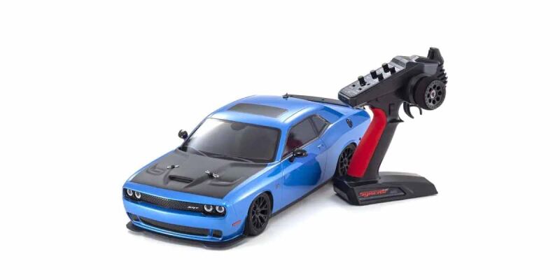 KYOSHO Fazer FZ02 (L) Dodge Challenger SRT 2015 Blue 1:10 Readyset / K.34415T2C