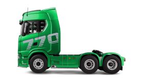 AMEWI Scania 770 S Zugmaschine 6x6 1:14 RTR grün / 22741