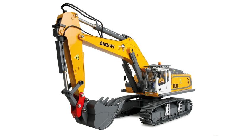 AMEWI G100E Vollmetall Bagger 1:18 RTR / 22749
